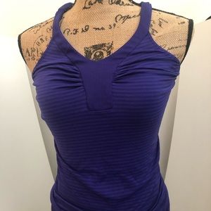 purple under amour tank top